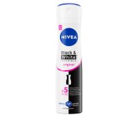 Nivea Deodorant Spray Invisible For Black&White Clear