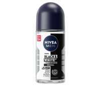 Nivea Men Men Deodorant Roller Invisible for Black&White