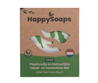 HappySoaps Hand- en Voetcrème Bar Aloë Vera