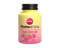 Roter Vitamine C 250 mg Weerstand Framboos kauwtabletten