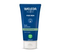 WELEDA Men 2-in-1 Reinigingsgel gezicht en baard