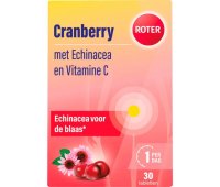 Roter Cranberry Vitamine C en Echinacea