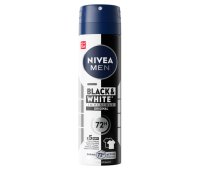 Nivea Men Men Deodorant Spray Invisible Black & White