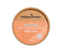 HappySoaps Natuurlijke Deodorant Pink Tulip Zonder Baking Soda
