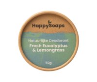 HappySoaps Natuurlijke Deodorant Eucalyptus en Citroengras