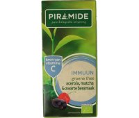 Piramide Groene Thee Immuun Acerola Matcha & Zwarte Bes