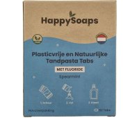 HappySoaps Tandpasta tabs met fluoride navulverpakking