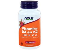 NOW Vitamine D3 en K2