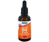 NOW Vitamine D3 druppels 400IE