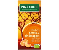 Piramide Rooibos Perzik Sinaasappel Thee Bio