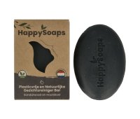 HappySoaps Gezichtsreiniger Bar Houtskool en Eucalyptus