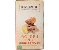 Piramide Golden Spice Kurkuma & Gember Biologische Thee
