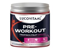 Lucovitaal Pre-Workout Tropisch Fruit Vegan