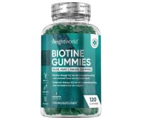 WeightWorld Haar Gummies 5000 mg Biotine
