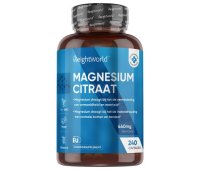 WeightWorld Magnesium Citraat 440 mg 240 capsules
