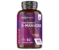 WeightWorld D mannose 2000mg 180 capsules