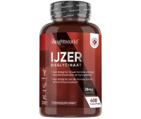 WeightWorld IJzer Tabletten 28 mg 400 stuks