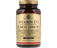Solgar Vitamin D-3 1000 IU 25 mcg