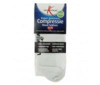 Lucovitaal Koper Compressie Steunsok Maat 42-47 Wit