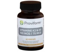 Proviform Vitamine K2 100 mcg & D3 75 mcg