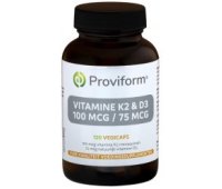 Proviform Vitamine K2 100 mcg & D3 75 mcg