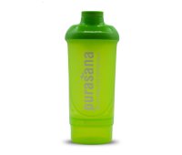 Purasana Plastic Shaker Wave 500Ml Groen