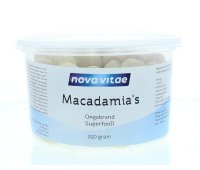 Nova Vitae Macadamia Ongebrand Raw