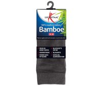 Lucovitaal Bamboe Sok Lang Antraciet Maat 39-42