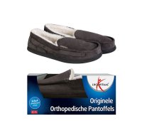 Lucovitaal Orthopedische Pantoffels Antraciet Maat 43-44