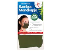 Lucovitaal Bamboe Mondkapje Groen