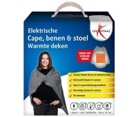 Lucovitaal Elektrische Cape Benen & Stoel Warmte Deken
