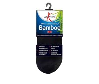 Lucovitaal Bamboe Enkelsok Zwart Maat 43-46