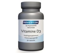 Nova Vitae Vitamine D3 1000IU Capsules
