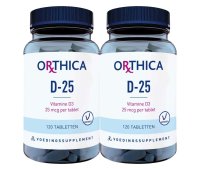 Orthica D-25 vitamine D 25 mcg