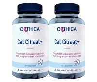 Orthica Cal Citraat+ 2x60 tabletten