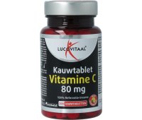 Lucovitaal Vitamine C 80 mg Kauwtablet Citroen