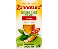 Zonnatura Groene Thee Ginseng Bio