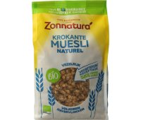 Zonnatura Krokante Muesli Naturel Biologisch