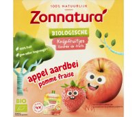 Zonnatura Knijpfruit Appel/Aardbei Biologisch