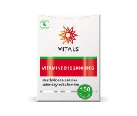 Vitals Vitamine B12 2000mcg Zuigtabletten