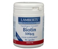 Lamberts Vitamine B8 500mcg biotine vegan capsules