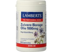 Lamberts Borageolie Starflower 1000 mg vegan capsules