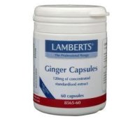 Lamberts Gember (ginger) vegan capsules