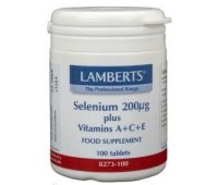 Lamberts Selenium 200mcg met vitamine A C E