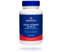 Orthovitaal Vegan Vitamine K2 100 mcg en D3 50 mcg