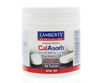 Lamberts CalAsorb calcium citraat & vitamine D3