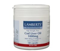 Lamberts Levertraanolie 1000mg