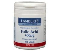 Lamberts Vitamine B11 (foliumzuur) 400mcg