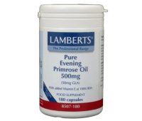 Lamberts Teunisbloemolie 500mg pure evening primrose oil