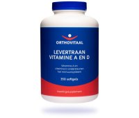 Orthovitaal Levertraan vitamine A en D softgels